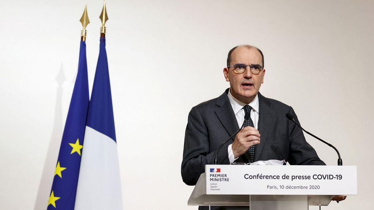 Le Premier ministre français, Jean Castex, le 10 décembre 2020.
