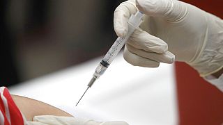 Patient bekommt Influenza-Impfung, 23.01.2020