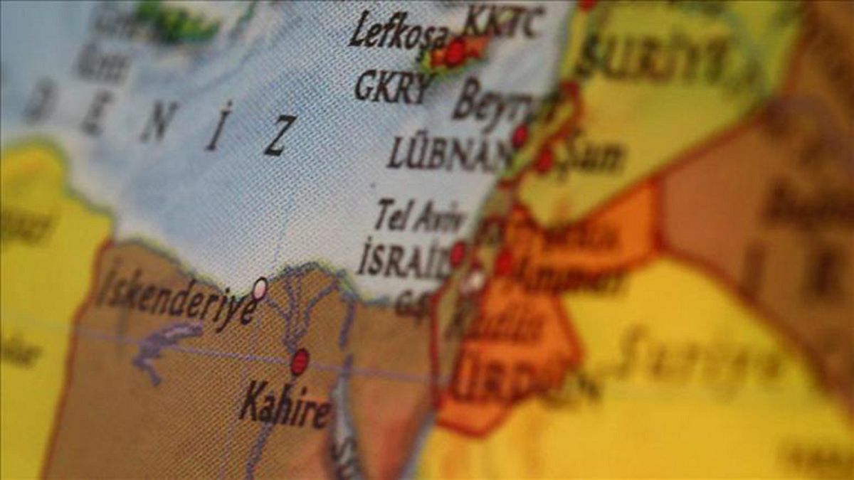 Orta Doğu haritası 