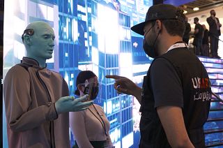 Humans and robots battle it out for control of the future