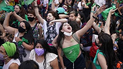 Des militantes pro-avortement en Argentine