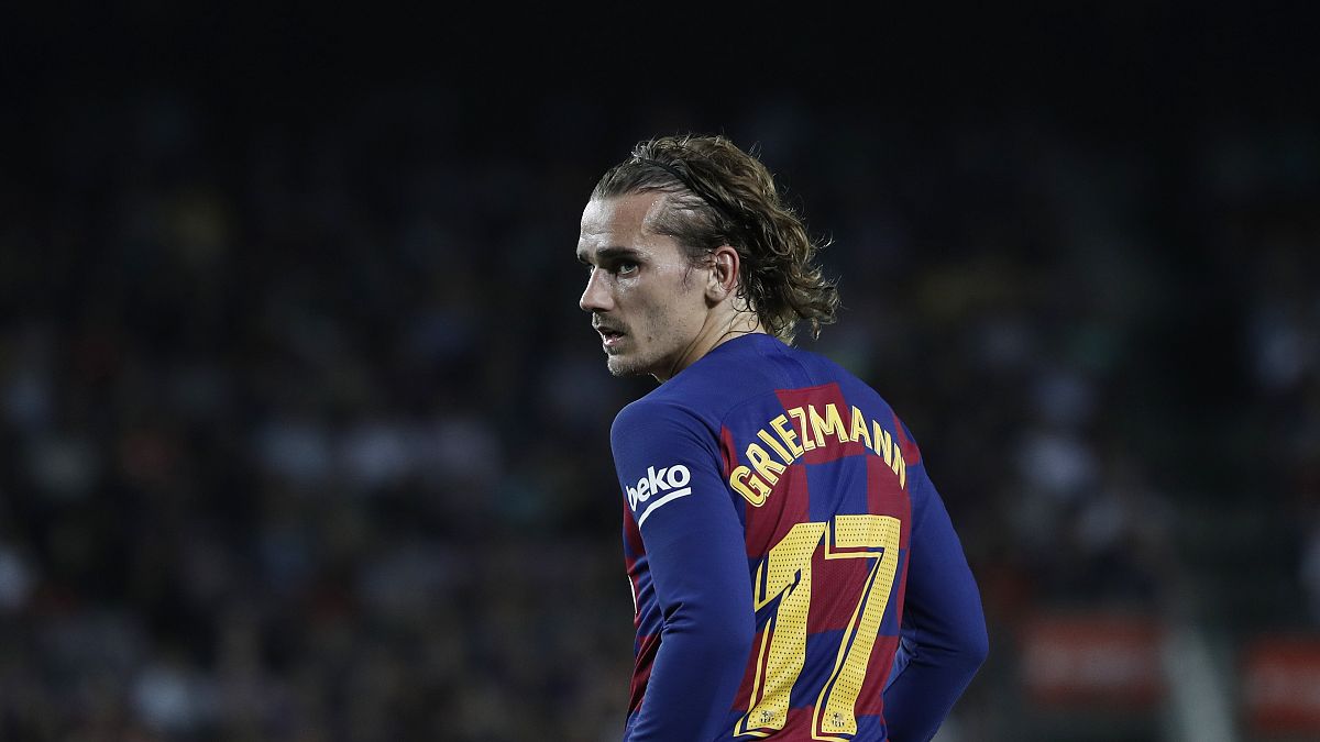 Antione Griezmann had appeared in mobile adverts for Huawei since 2017.