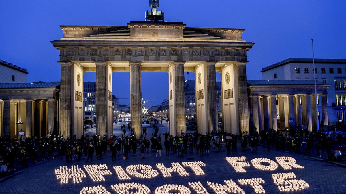 Klimaprotest in Berlin am 11.12.