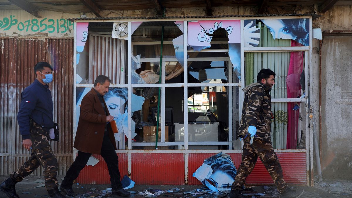 Afganistan'ın başkenti Kabil'de roketli saldırı