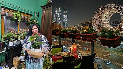 Dubai residents are turning their hand to urban gardening. Dubai residents are turning their hand to urban gardening.
