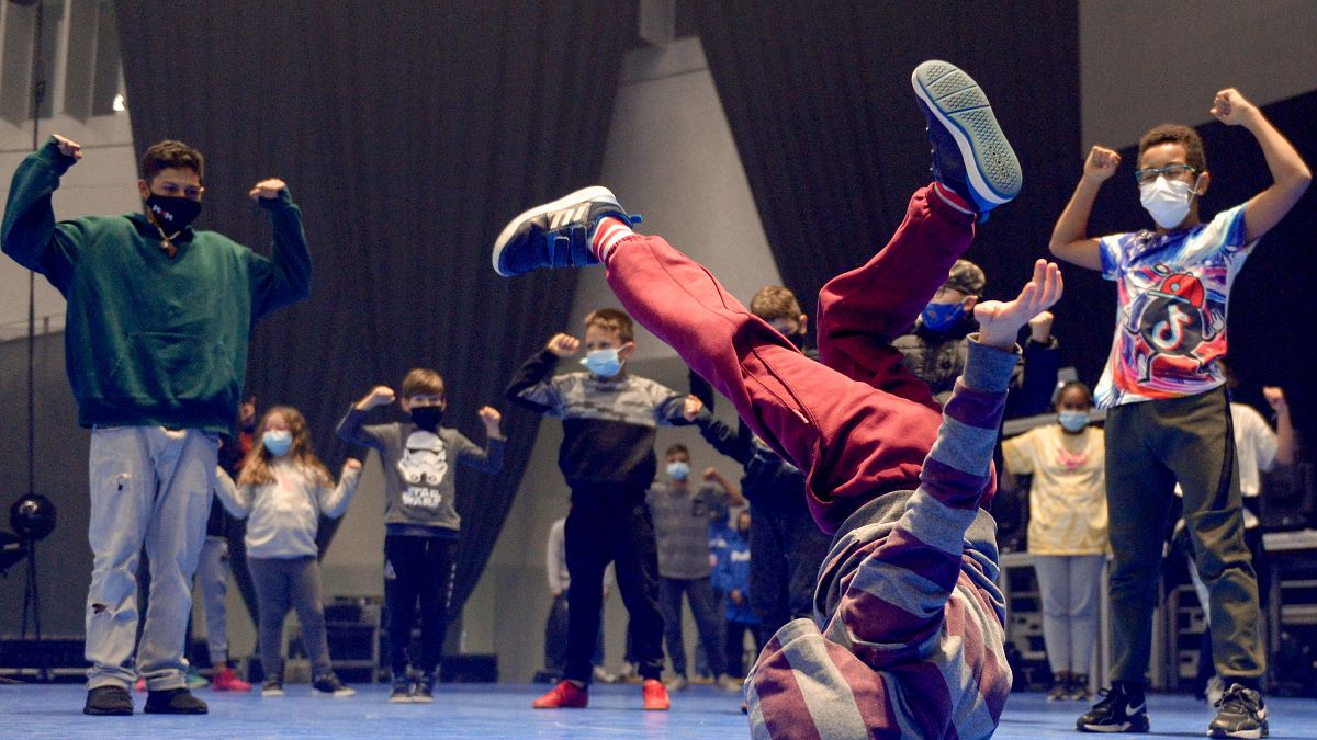 Breakdance para inculcar amor a los jóvenes de Oporto con el programa 'Deportes en el vecindario'