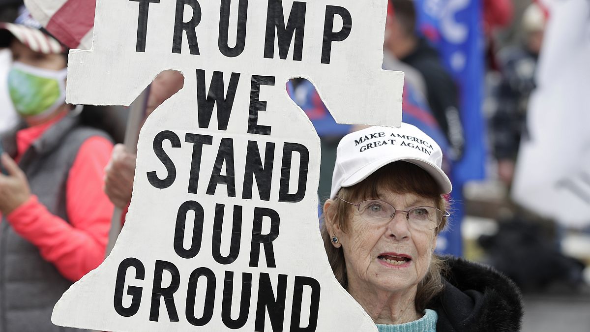 Washington'da Başkan Trump'a destek eylemleri