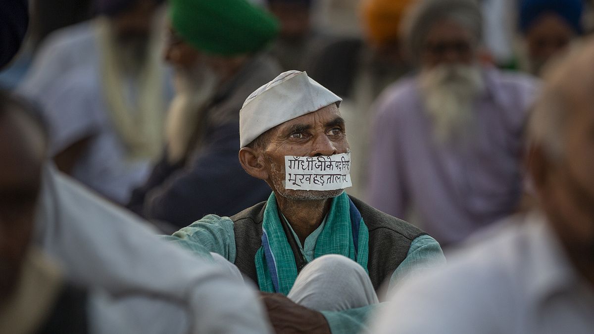 Индийские фермеры объявили голодовку.