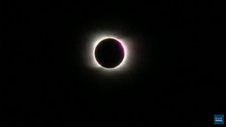 Eclipse total desde Argentina