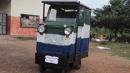 Solar powered car made from trash in Sierra Leone [Inspire Africa]