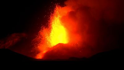 etna eruption