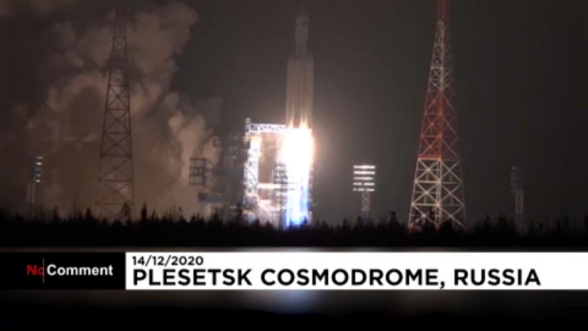 ویدئو؛ پرتاب موشک سنگین آنگارا در روسیه