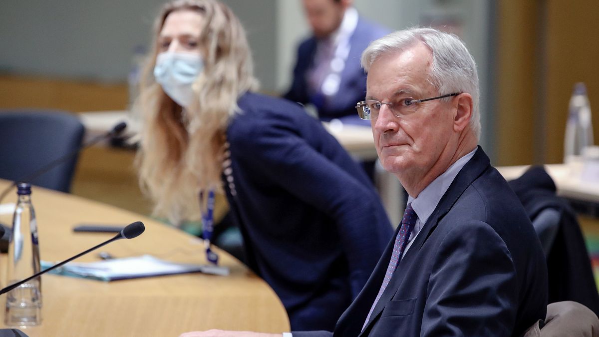 European Union's negotiator Michel Barnier attends a meeting of the Committee of the Permanent Representatives of the Governments of the Member States