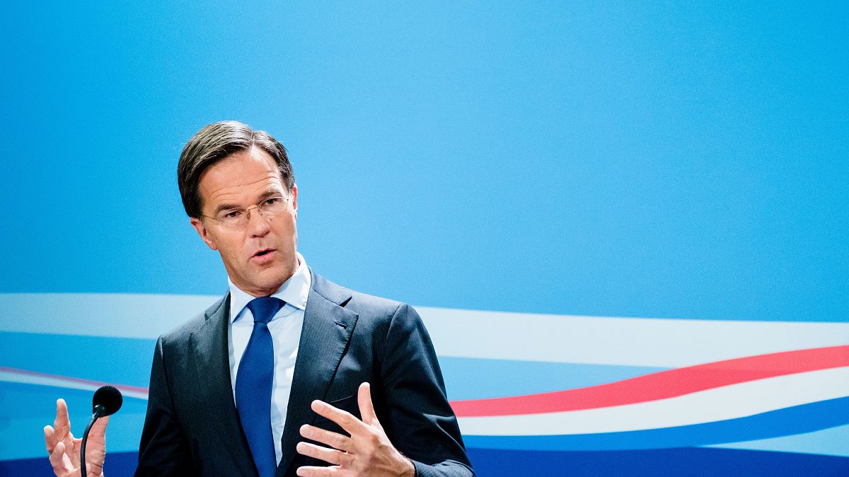 Archives : le Premier ministre néerlandais, Mark Rutte, le 27 novembre 2020 à La Haye