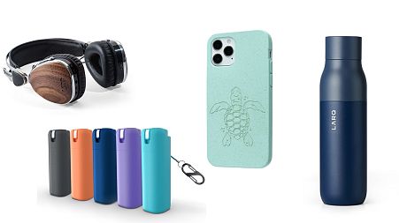 Headphones, hand sanitisers and water bottles - tech gadgets you can give your friends or family for Christmas.