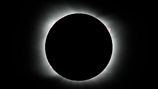 The total solar eclipse as seen from Argentina