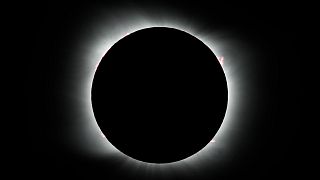 The total solar eclipse as seen from Argentina 