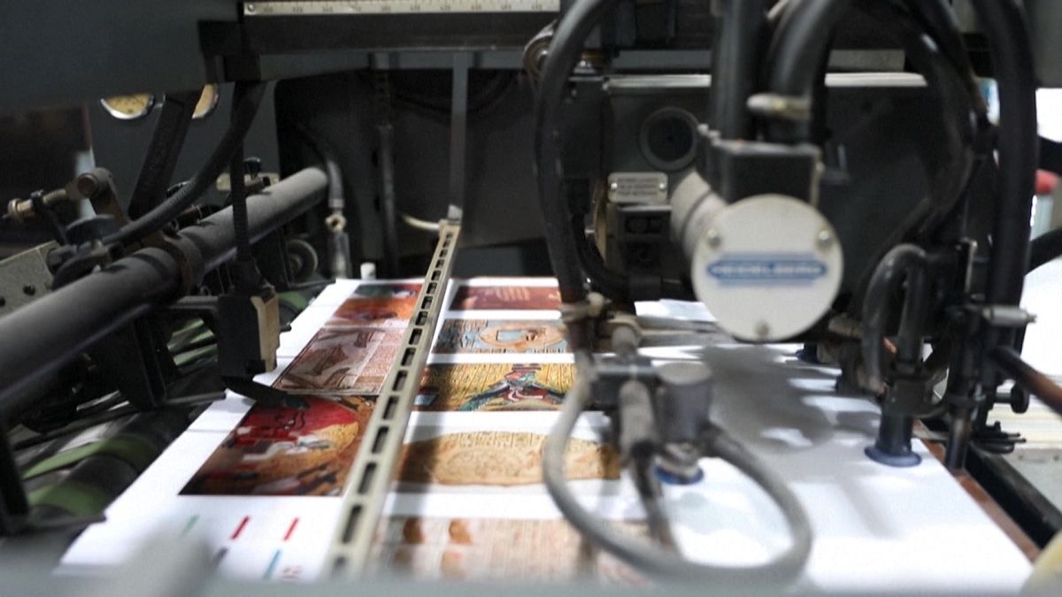  آلة لطباعة الأحرف الهيروغيليفية في القاهرة تعود إلى الحياة