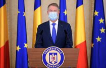 Klaus Iohannis román államfő - Bukarest, 2020. december 14.