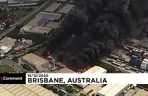 En Australie, un incendie dans un site industriel de Brisbane