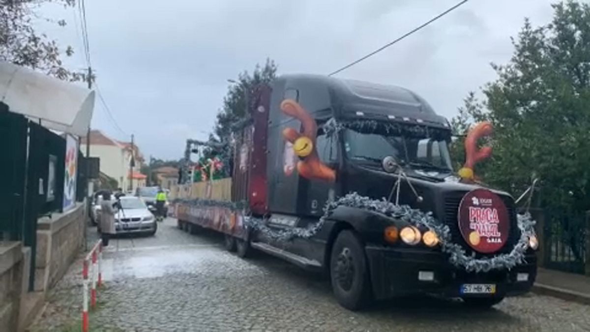Πορτογαλία: Το φορτηγό των Χριστουγέννων 