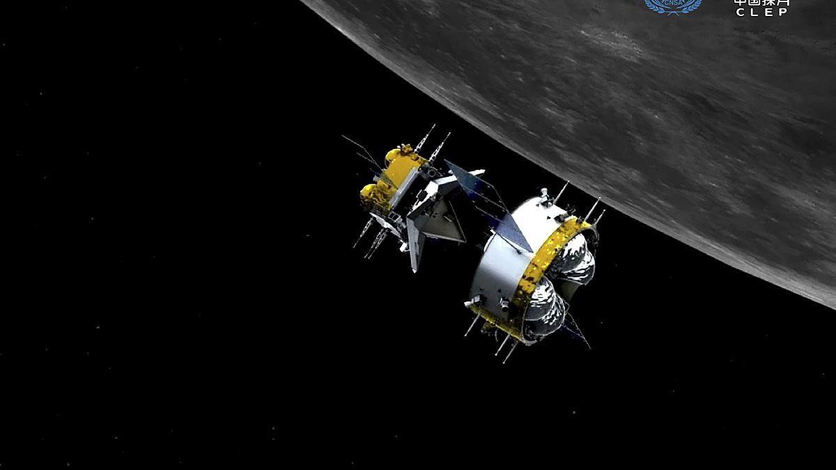Módulo lunar chinês regressa à Terra