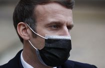 Emmanuel Macron à l'Elysée à Paris, le 16 décembre 2020
