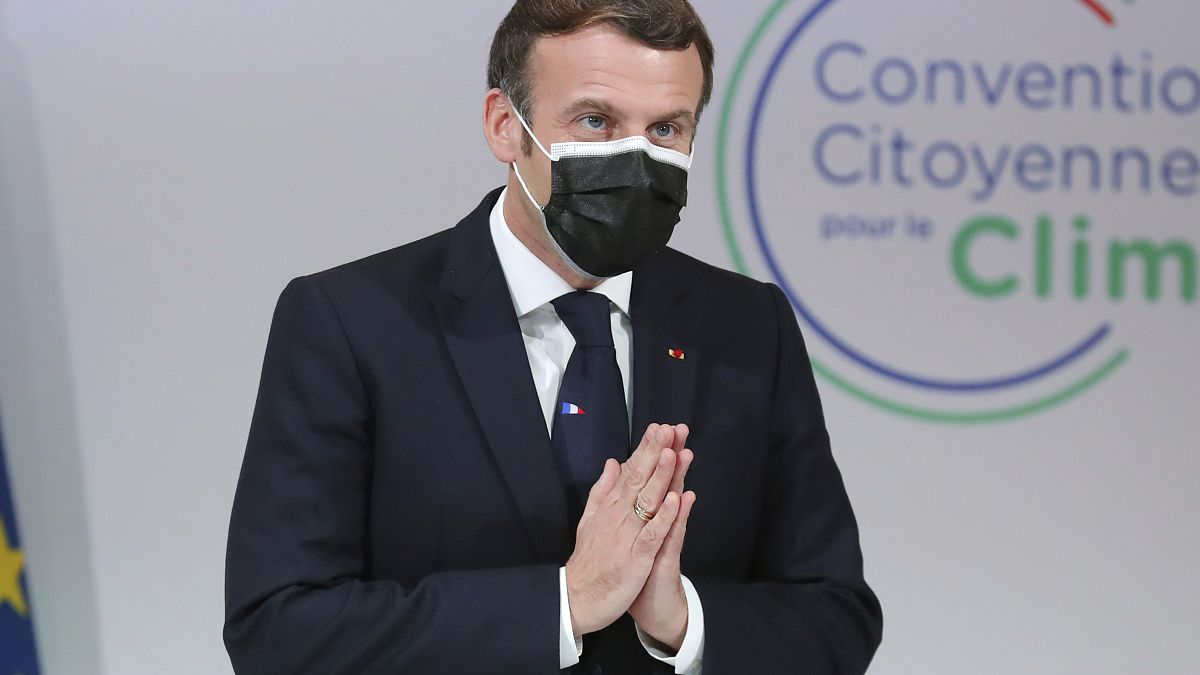 Fransa Cumhurbaşkanı Emmanuel Macron'un Covid-19 testi pozitif çıktı