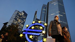 AB ortak para birimi Euro amblemi