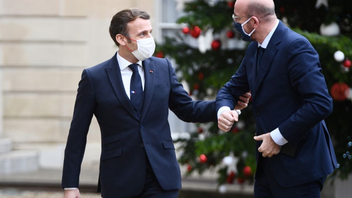 Emmanuel Macron und Charles Michel vor wenigen Tagen in Paris