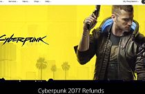 Web de Playstation, anunciando el reembolso de Cyberpunk 2077
