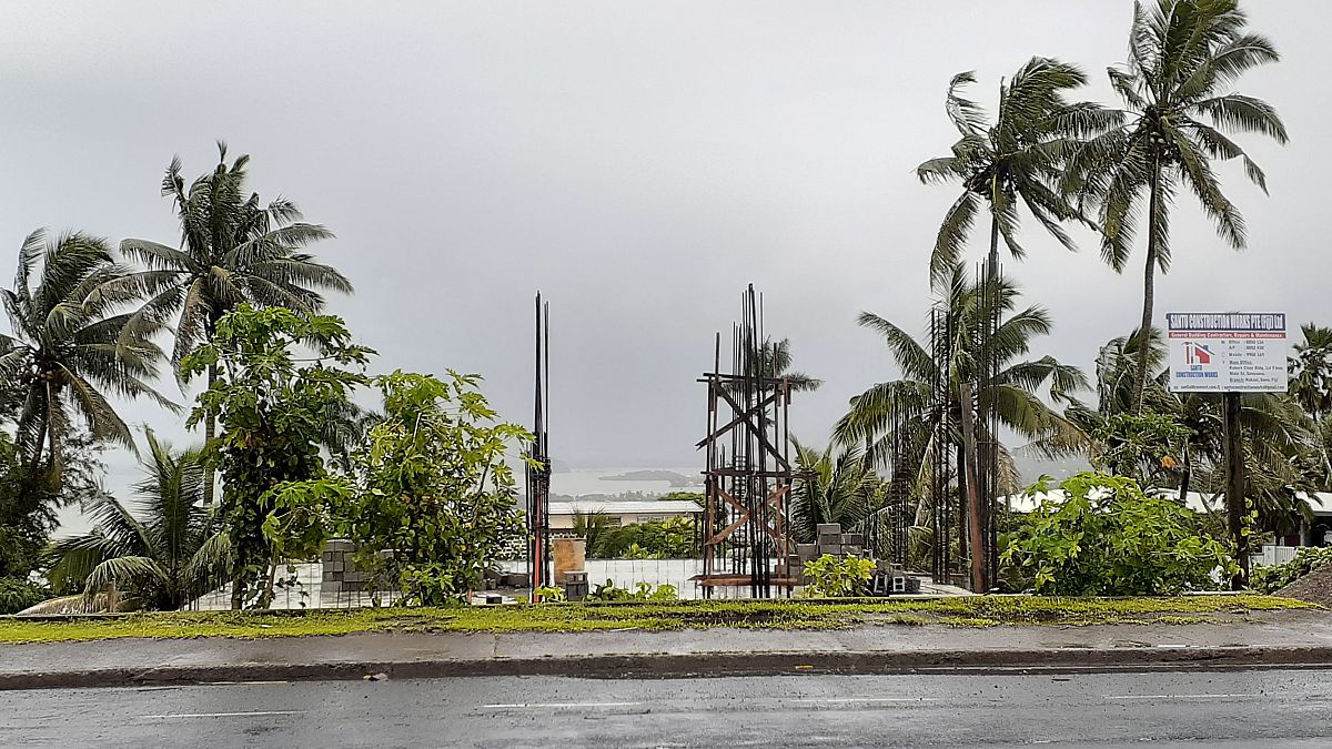 إعصار "ياسا" الضخم يجتاح أرخبيل فيجي.