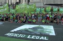 Ativistas argentinos pela legalização do aborto