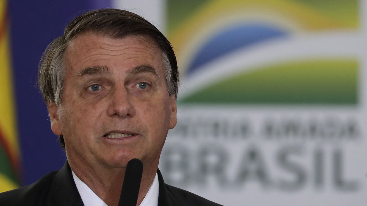 الرئيس البرازيلي الشعبوي جايير بولسونارو 