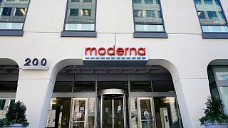 ABD merkezli ilaç firması Moderna'nın genel merkezi