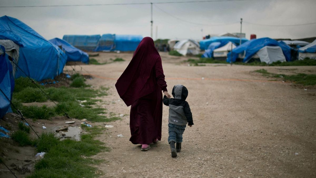 اردوگاه خانواده‌های داعشی در شمال سوریه