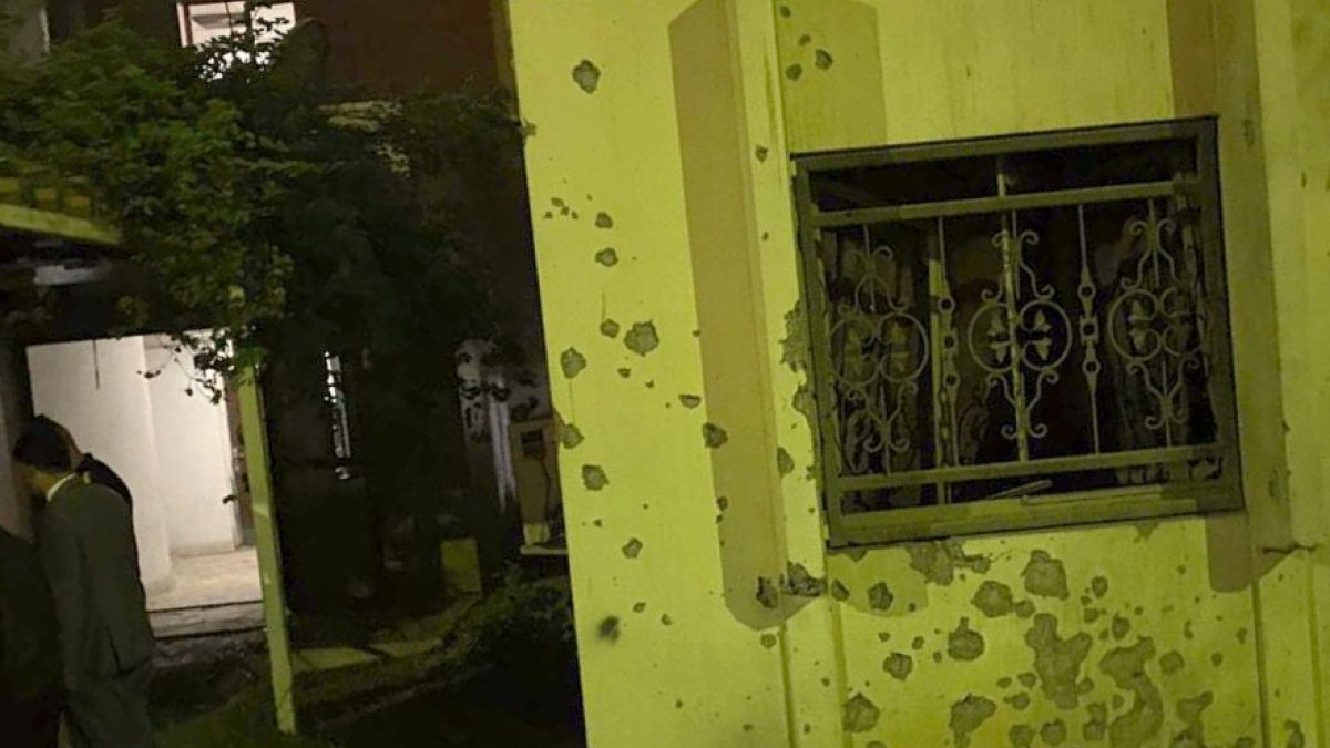 Bağdat'ta Yeşil Bölge'de bulunan ABD Büyükelçiliğine füze saldırısı gerçekleştirildi.