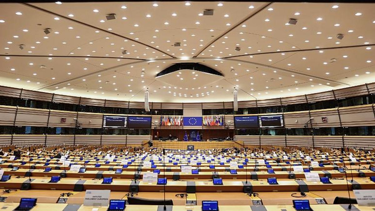 البرلمان الأوروبي في بروكسل