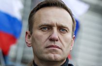 Alexei Navalny takes part in a march in memory of opposition leader Boris Nemtsov in Moscow, Russia. (AP Photo/Pavel Golovkin, File)