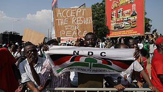 La manifestation pacifique du NDC s'embrase à Kumasi