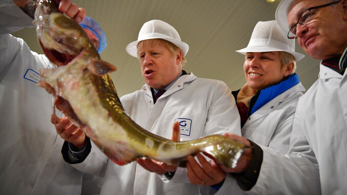 Boris Johnson e as pescas