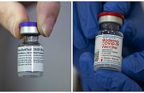 نمونه واکسن‌های مدرنا و فایزر-بیون‌تک