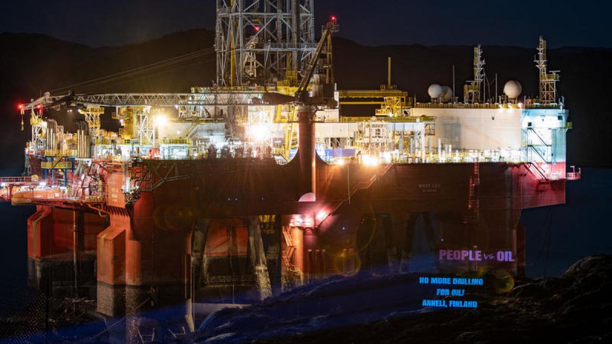 Mobilitazione di Greenpeace in Norvegia contro le trivellazioni nell'Artico