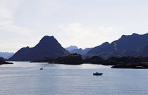 Vestfjorden a Lofoten szigetcsoportnál