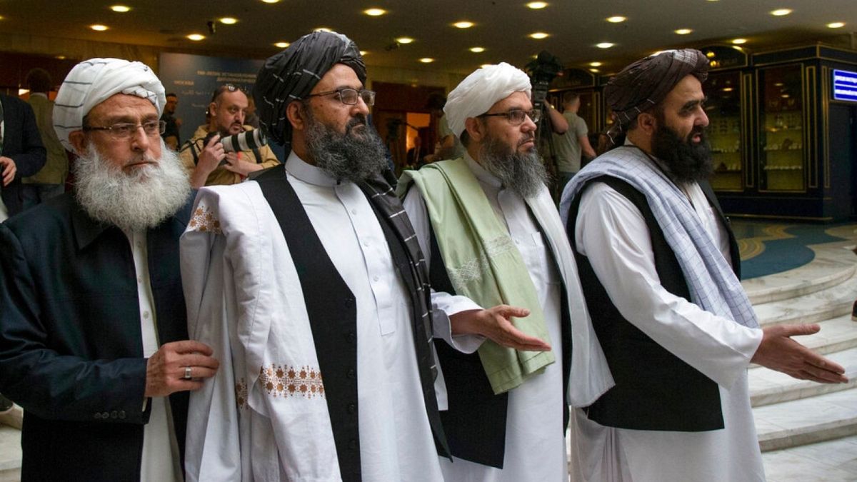 سران گروه طالبان در مسکو، سال ۲۰۱۹