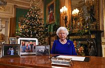 II. Erzsébet királynő 2019-es ünnepi beszéde felvételén