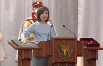Beiktatták Moldova első női elnökét