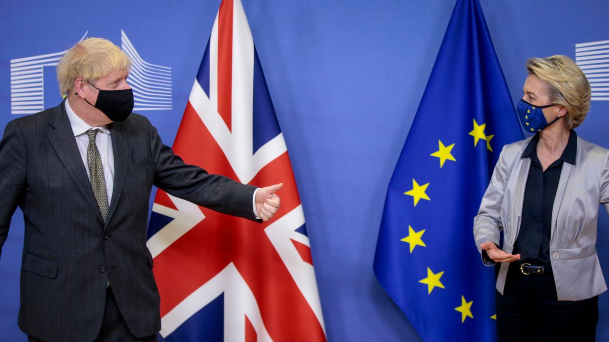 Primeiro-ministro britânico e presidente da Comissão Europeia em Bruxelas há duas semanas