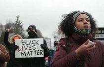 BLM - Black lives matter - Protest in Columbus im US-Bundesstaat Ohio