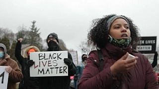 BLM - Black lives matter - Protest in Columbus im US-Bundesstaat Ohio